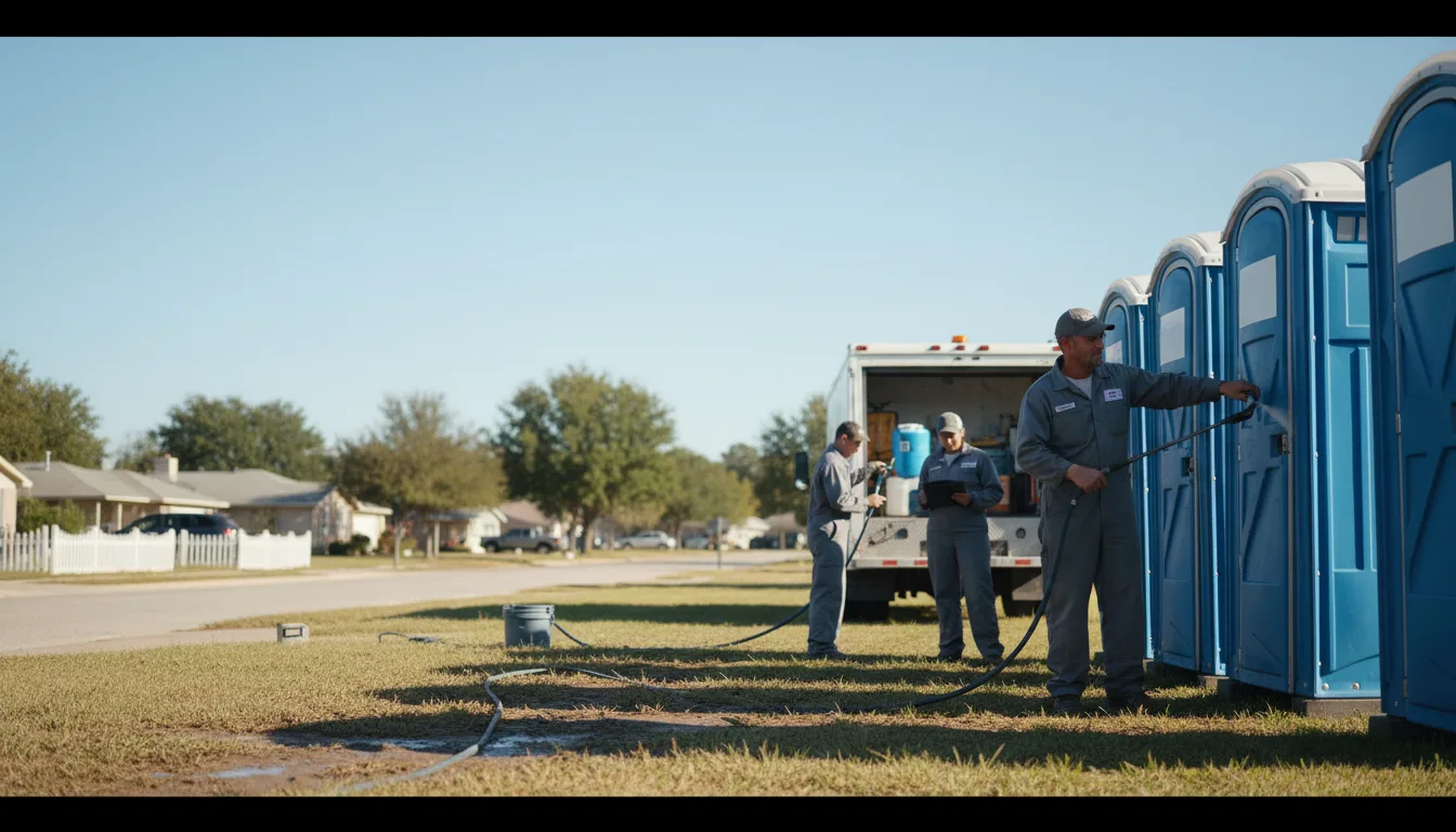 Long-Term Portable Toilet Rental in Hannah, ND near me
